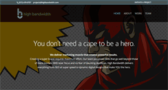 Desktop Screenshot of highbandwidth.com